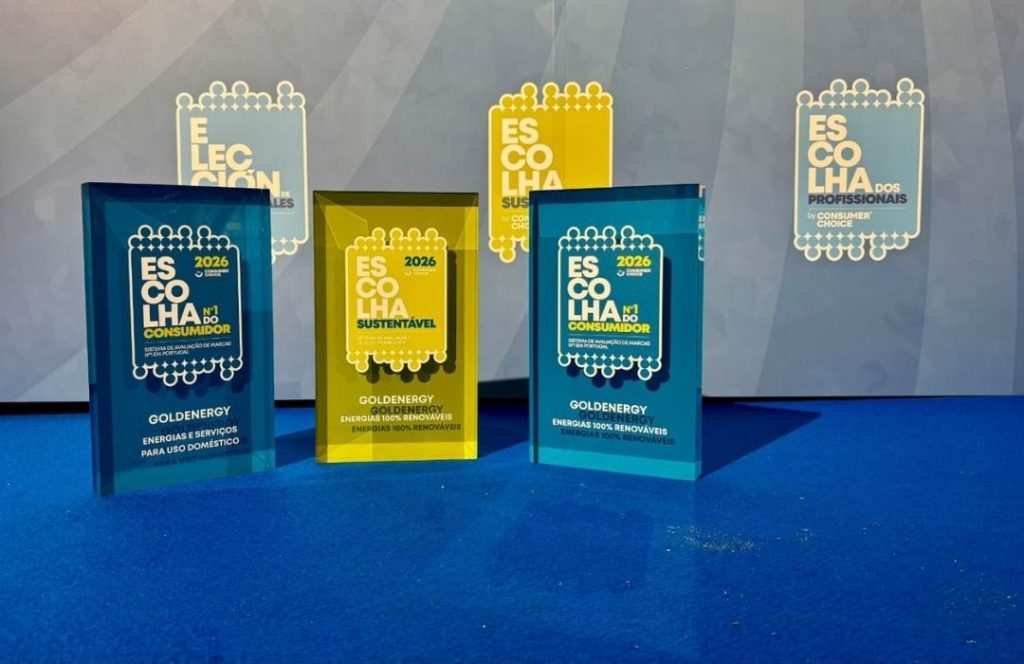 Goldenergy: 3ª vez Escolha Sustentável e 6ª vez Escolha do Consumidor