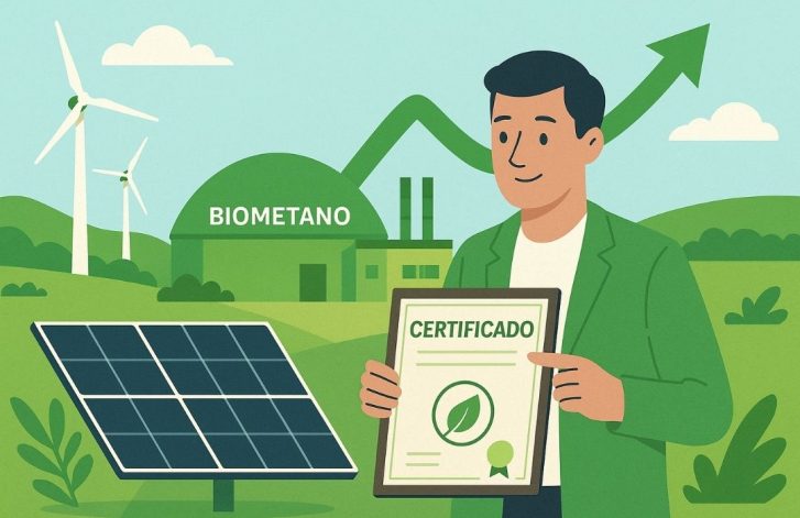 goldenergy primeiro certificado origem biometano