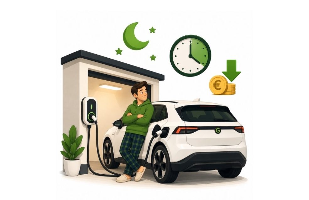 horas vazio carregar carro eletrico