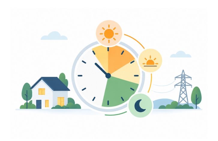 novos periodos horarios eletricidade