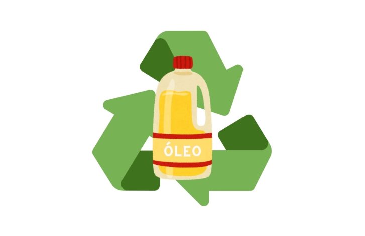 reciclagem de óleo de cozinha