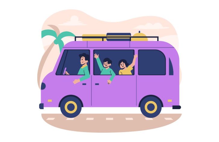 viagem de carro eficiente